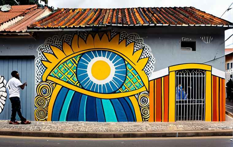 Urban Art Transformation**
"A vibrant mural depicting the revitalization of a favela in Belo Horizonte, Brazil, through urban art. Local artists and residents collaborate on colorful, inspiring artwork on formerly grey walls. The scene showcases community engagement and positive social impact. Fully clothed, appropriate content, safe for work, professional photography, perfect anatomy, natural proportions, family-friendly."
**
