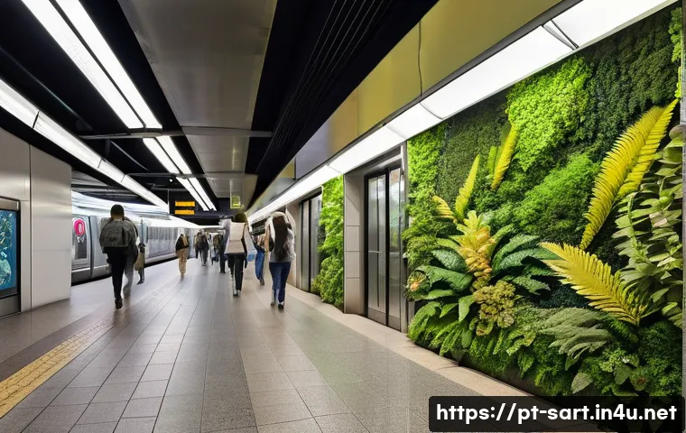 지하철 아트와 기능적 디자인 관련 이미지 2